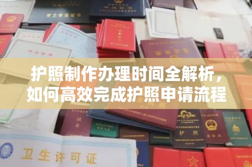 龙马潭护照制作办理时间全解析，如何高效完成护照申请流程